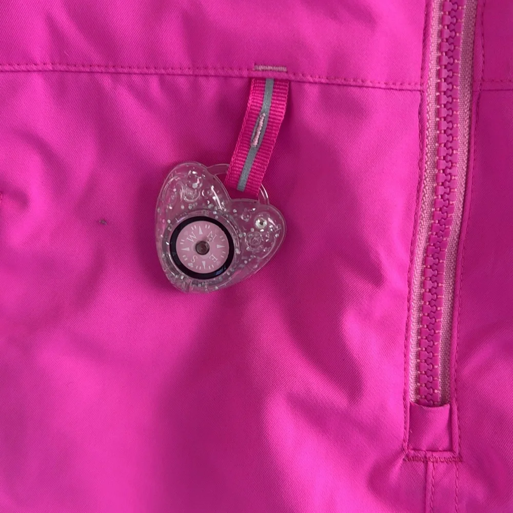 Magenta pink one piece snow suit size 7 - Picture 2 of 7